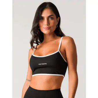 Top Duo Preto com Off G