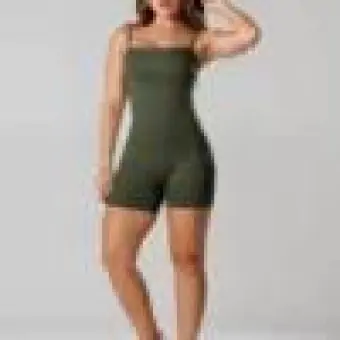 Macaquinho New Crush Verde Militar M