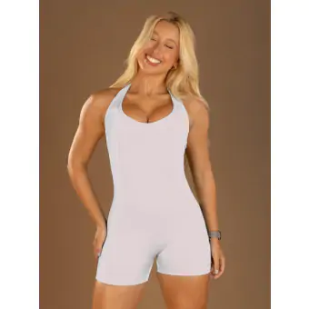 Macaquinho Frente única Off White M