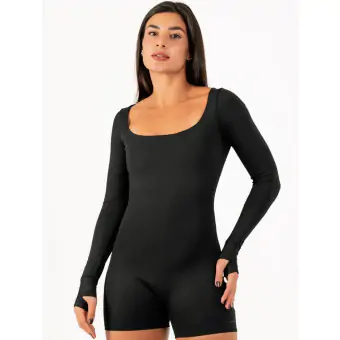 Macaquinho Manga Longa Preto M