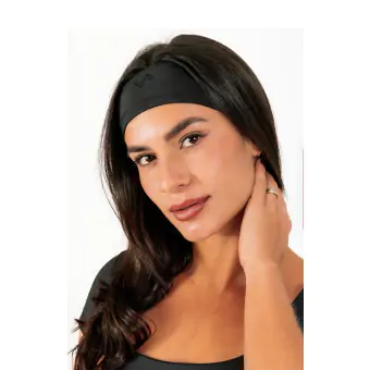 Faixa de Cabelo Preta