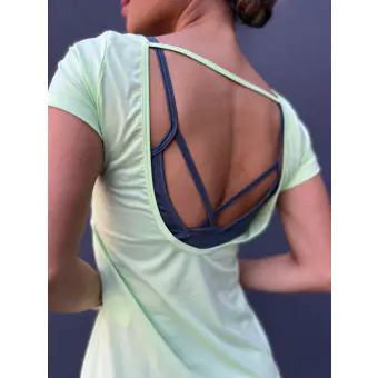 Blusa Dry Detalhe nas Costas Verde P