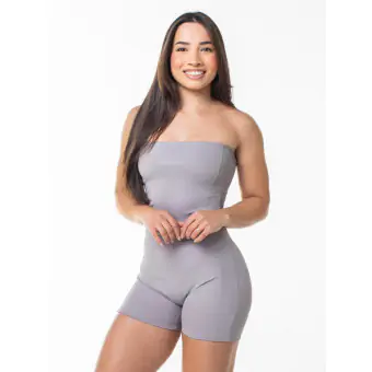 Macaquinho Tomara Que Caia Cinza M