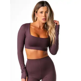 Cropped  Manga Longa Good Grape G