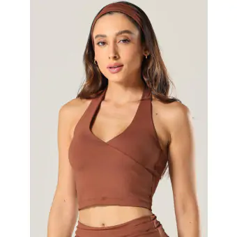 Top Frente Unica Recortes Coffee G