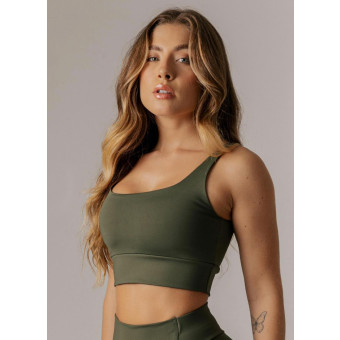 Top Inteiro Maxxi Verde Militar M