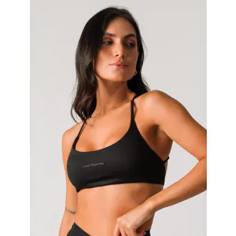 Top Cruzado New Side Preto G