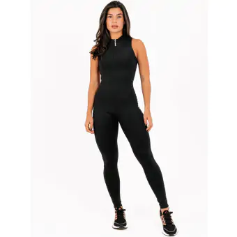 Macacão Regata Running Preto M