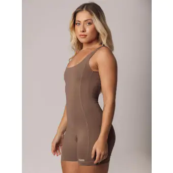 Macaquinho Regata Date Mocha M