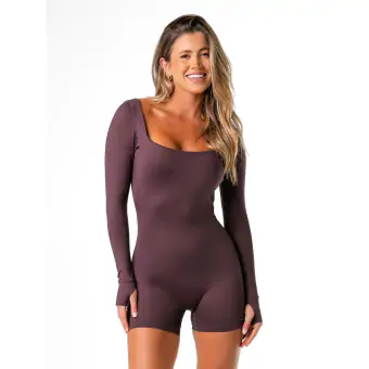 Macaquinho Manga Longa Grape M