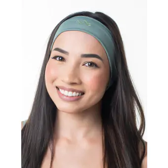 Faixa de Cabelo Verde Malva