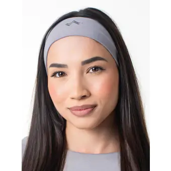 Faixa de Cabelo Cinza