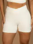Short Cinta Transpassada New Flex Off White G - Imagem: 1