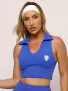 Cropped Gola Polo Azul Bic M - Imagem: 1