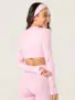 Cropped Franzido Rosa Blush P - Imagem: 2